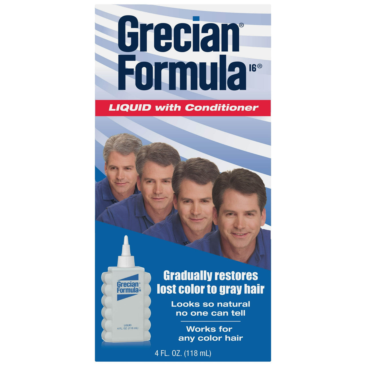 Grecian Formula Liquid with Conditioner For Hair, 4 oz